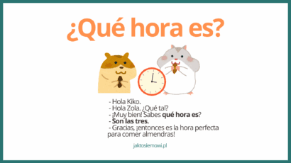 Godziny po hiszpańsku