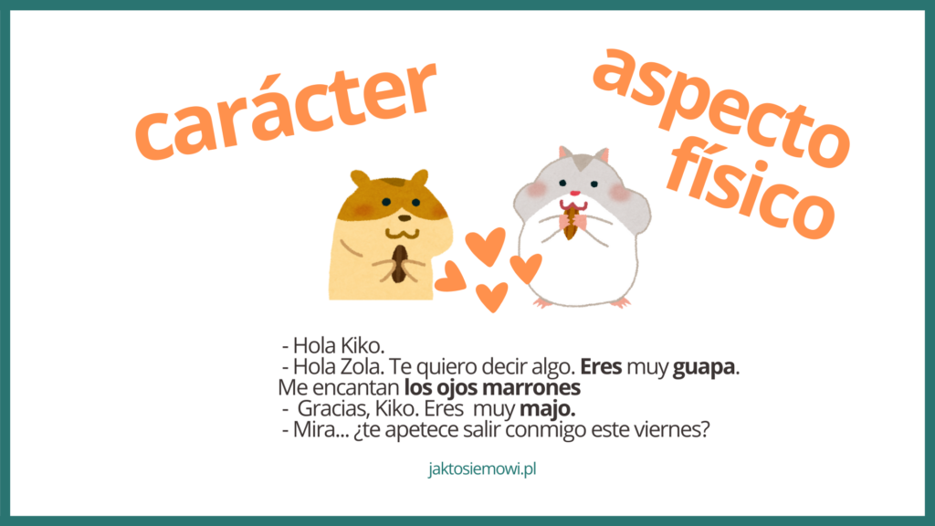 Opis osoby po hiszpańsku