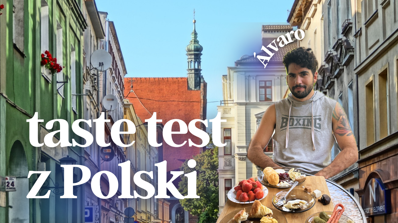 Hiszpan próbuje polskich produktów!